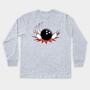 7/10 Split Kids Long Sleeve T-Shirt